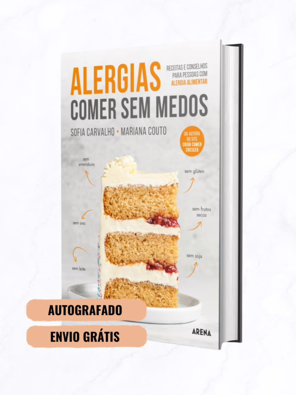 Livro "ALERGIAS - COMER SEM MEDOS"