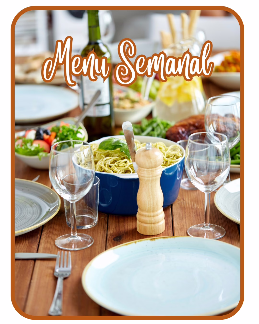 Menus semanais do Clube CCC – Organização e receitas equilibradas para facilitar o teu dia a dia.