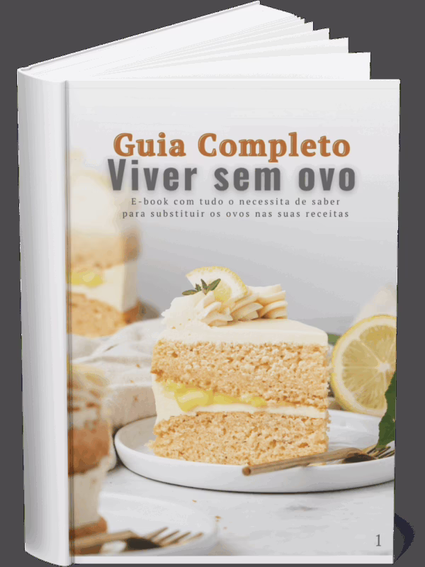 Fotos amostra páginas - ebook viver sem ovo - guia completo para como substituir ovo em receitas , com tabelas e "formulas" para que tenhas sempre bons resultados