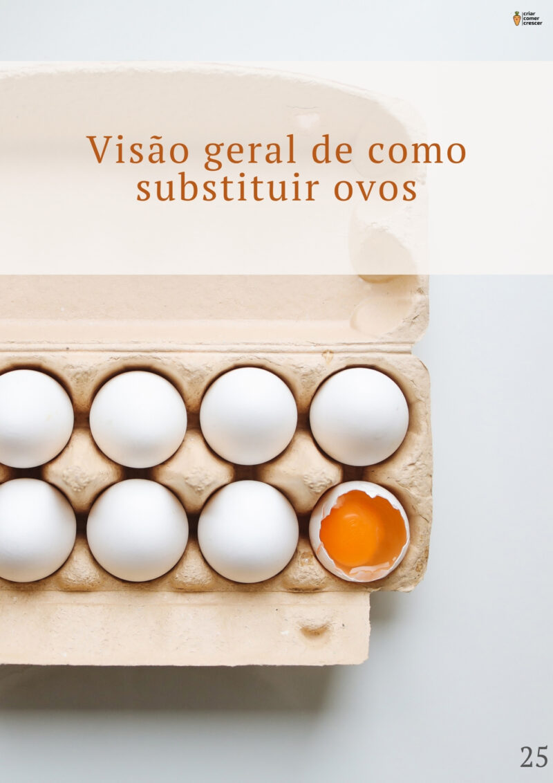 Fotos amostra páginas - ebook viver sem ovo - guia completo para como substituir ovo em receitas , com tabelas e "formulas" para que tenhas sempre bons resultados