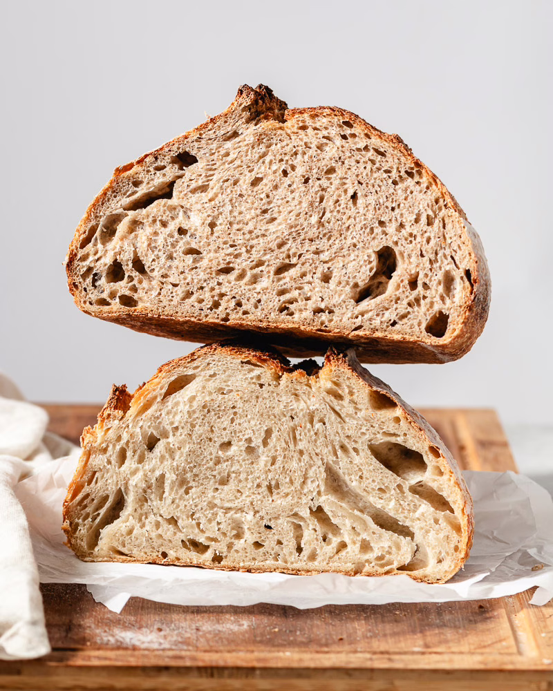 🥖Pão semi-integral de fermentação natural (820 grs +ou-) - Image 2