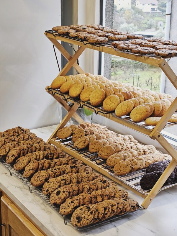 Bolachas fermentação natural