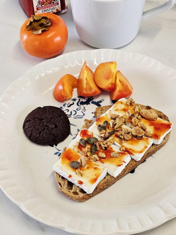 Granola salgada de fermentação natural