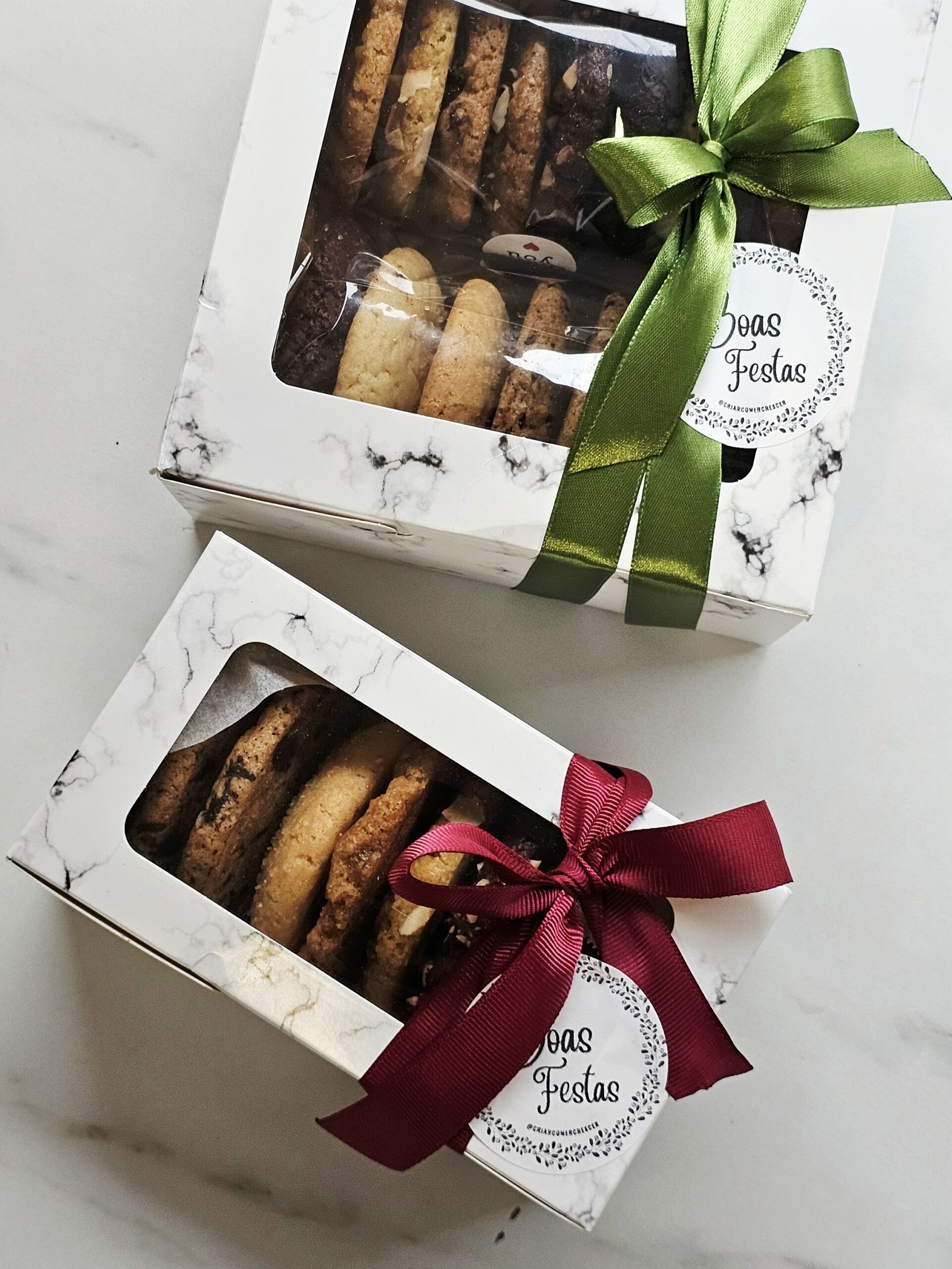 caixa oferta de Bolachas fermentação natural