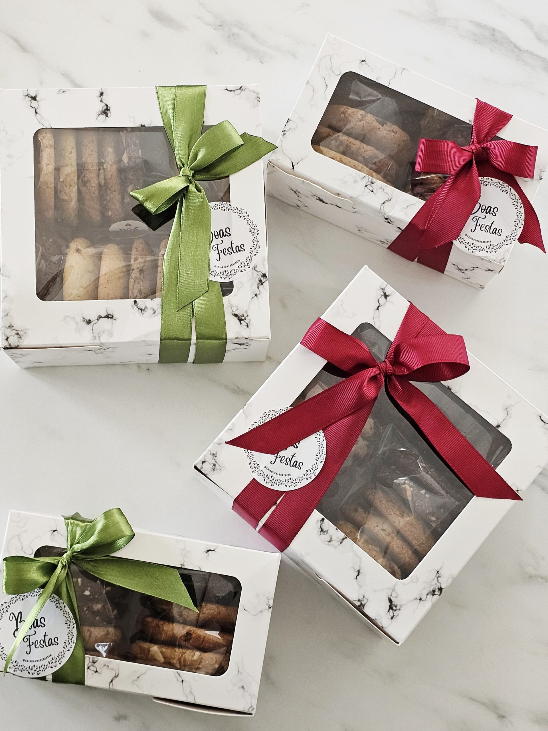 caixa oferta de Bolachas fermentação natural